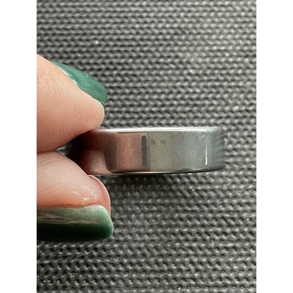 Torque Tungsten Wedding Band Alternative Men's Ring Size 8.5